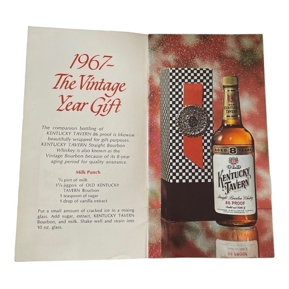 Vintage 1967 Cocktails Recipe Book Gifts & Ideas for the Holidays from Glenmore - Picture 3 of 3